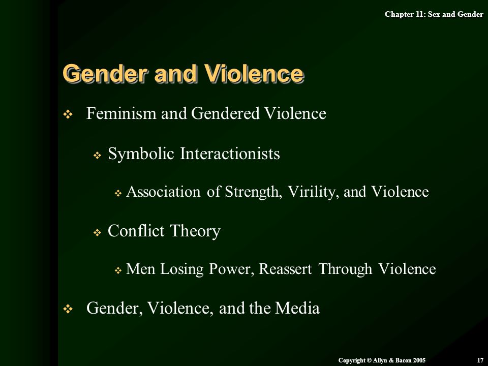 Gender and Violence Feminism and Gendered Violence