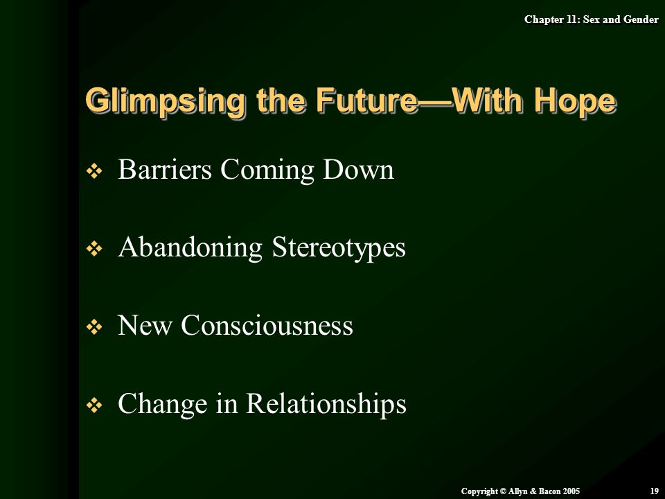 Glimpsing the Future—With Hope