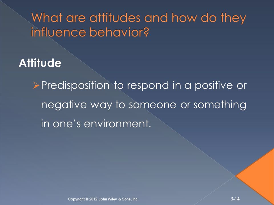 What are attitudes and how do they influence behavior