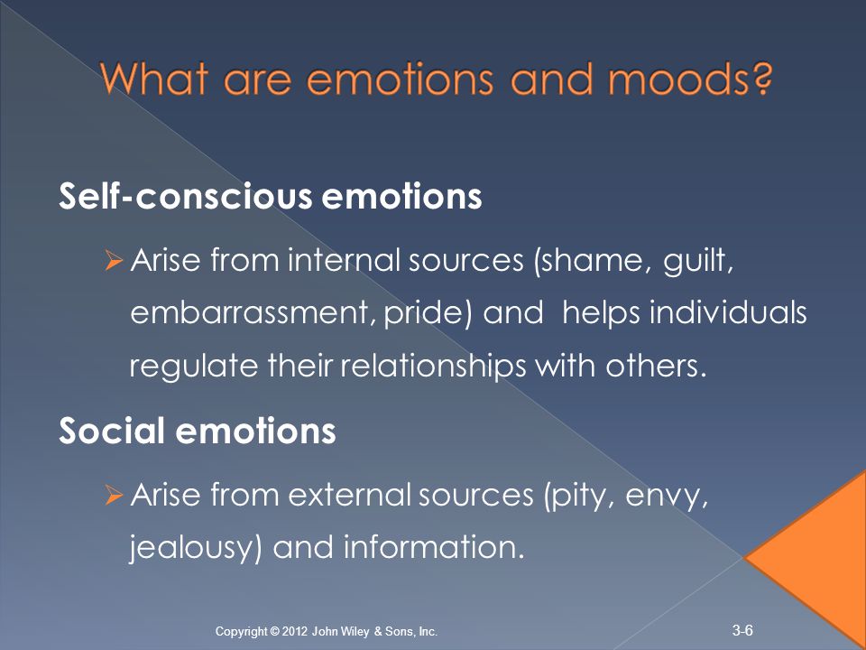 What are emotions and moods