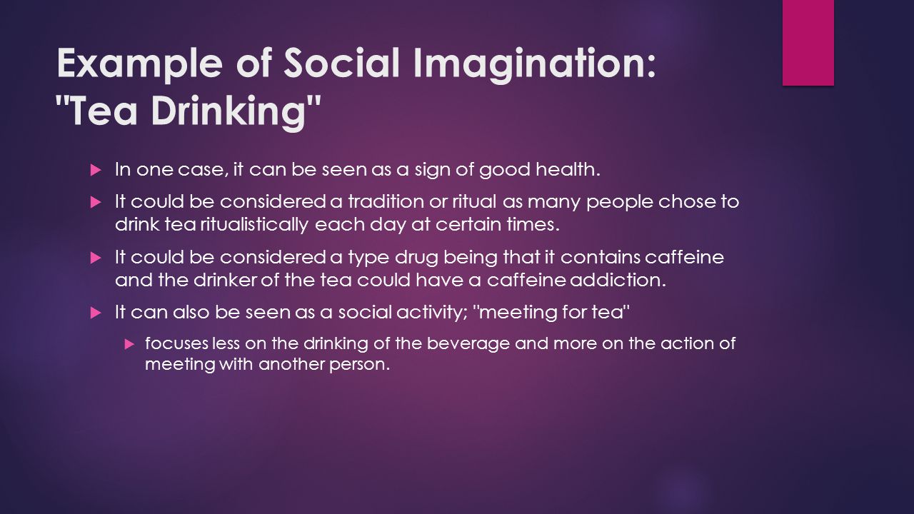 examples of sociological imagination in everyday life essay