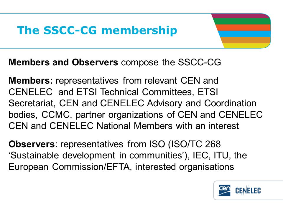 The SSCC-CG membership