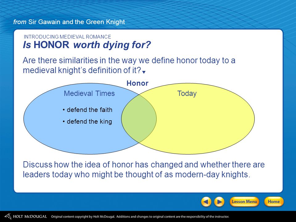 Is HONOR worth dying for