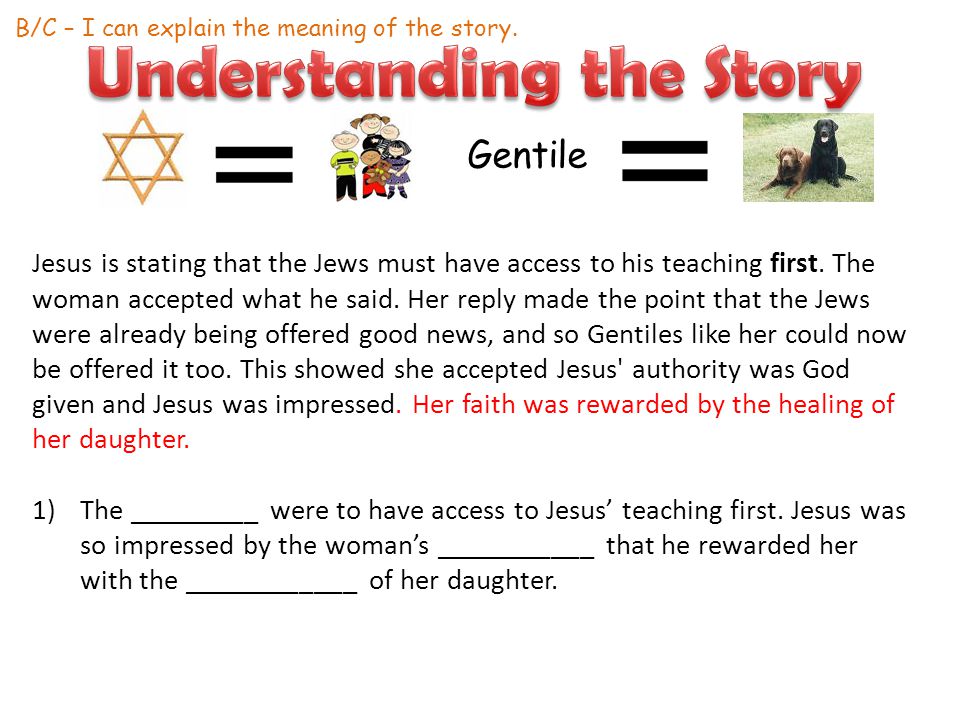 Who were the Gentiles? Why did the Jews not like them? - ppt video online  download