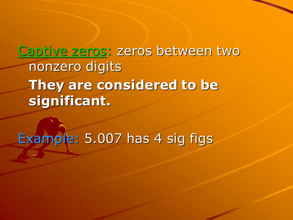 Captive zeros: zeros between two nonzero digits