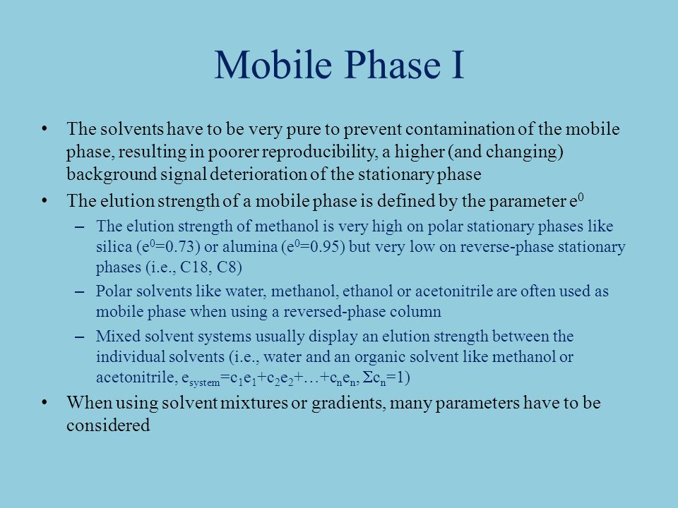 Mobile Phase I