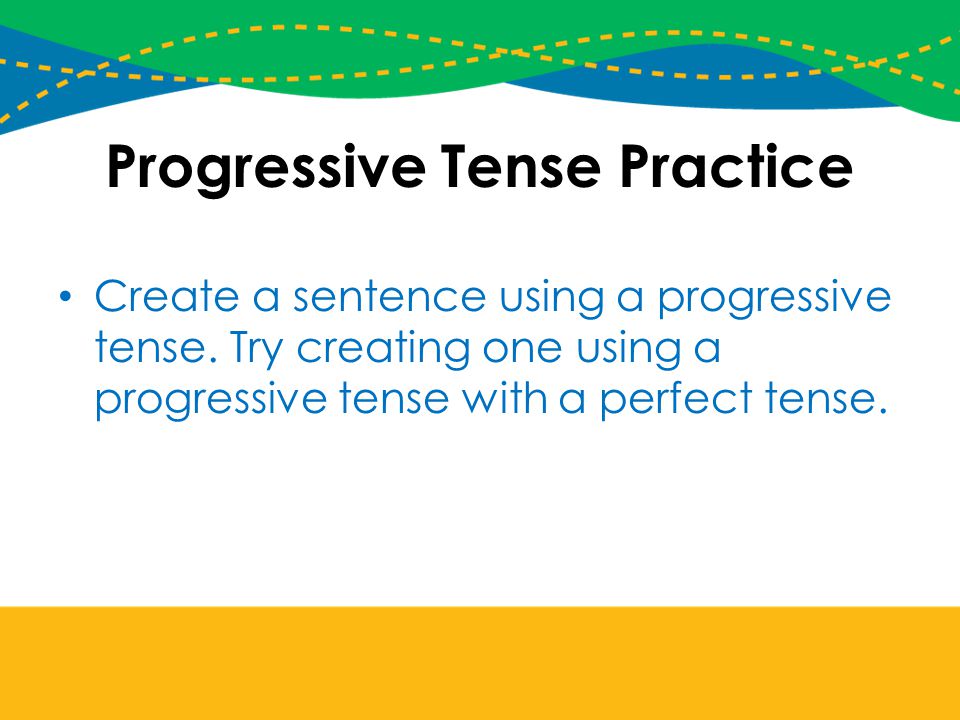 Progressive Tense Practice