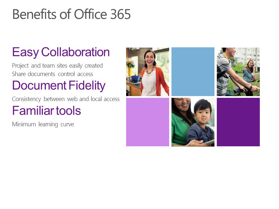 Benefits of Office 365 Easy Collaboration Document Fidelity