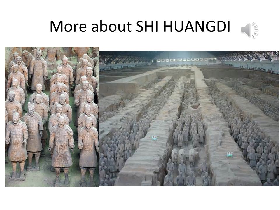 More about SHI HUANGDI