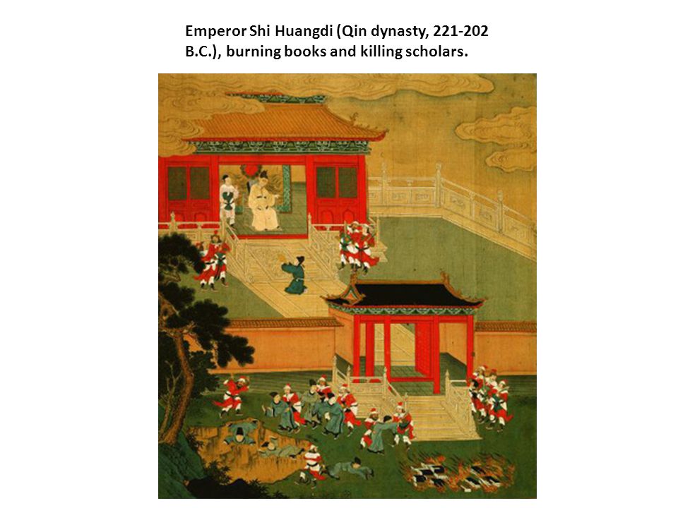 Emperor Shi Huangdi (Qin dynasty, B. C