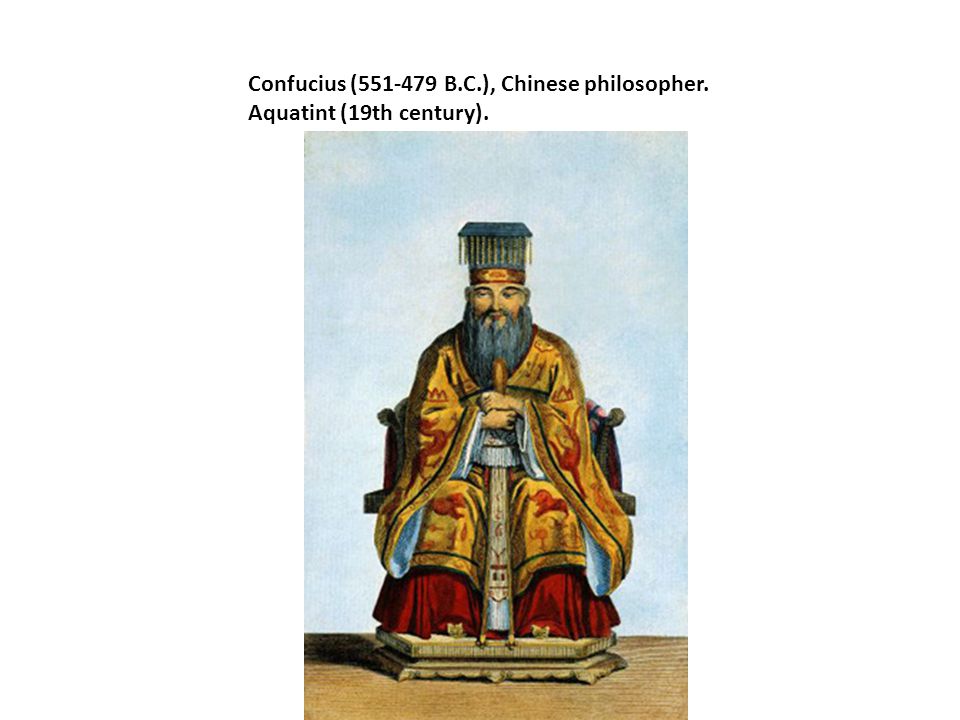 Confucius ( B. C. ), Chinese philosopher
