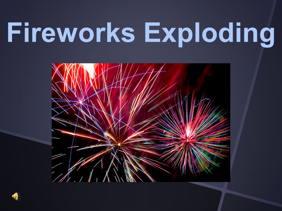 Fireworks Exploding