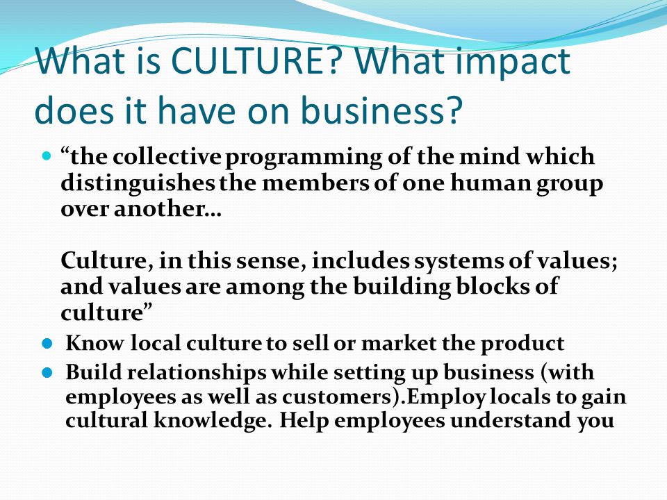 impact of socio cultural environment on business