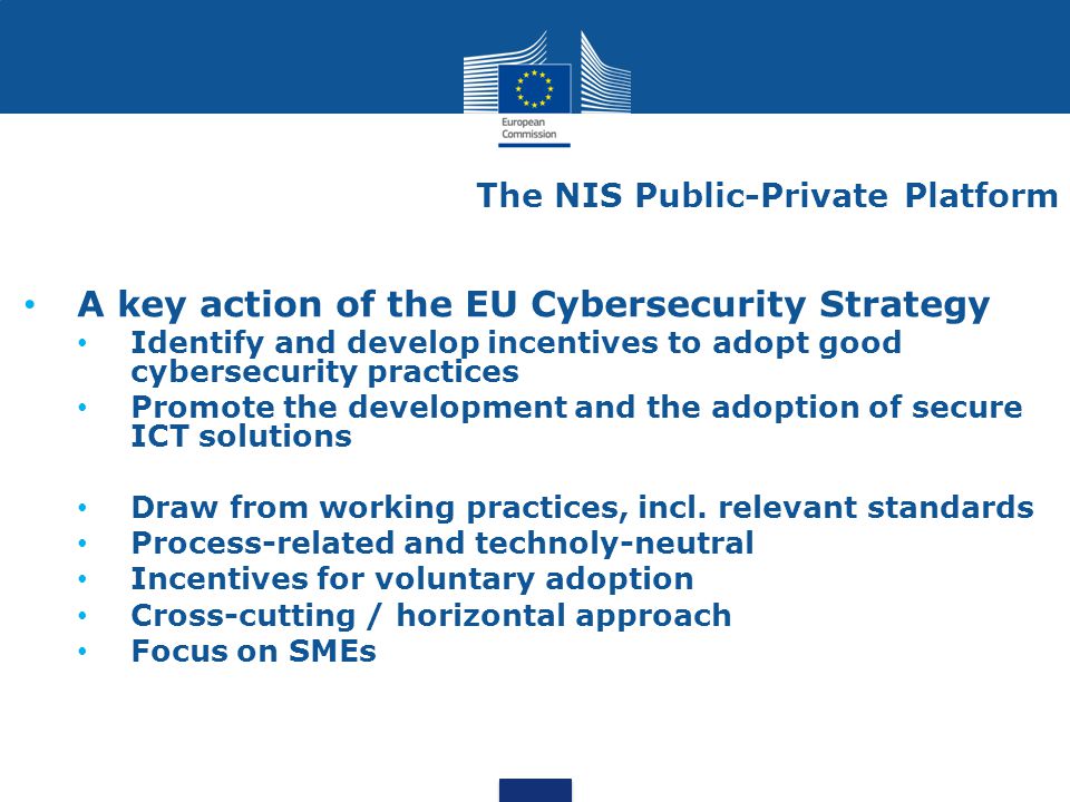 A key action of the EU Cybersecurity Strategy