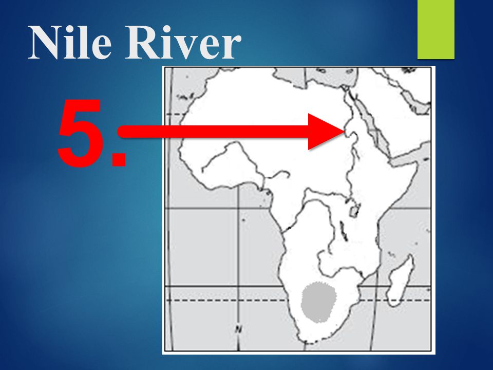 Nile River 5.