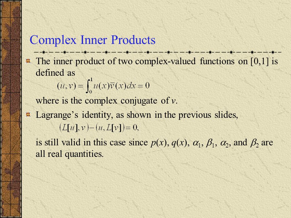Boyce Diprima 9th Ed Ch 11 2 Sturm Liouville Boundary Value Problems Elementary Differential Equations And Boundary Value Problems 9th Edition By Ppt Download