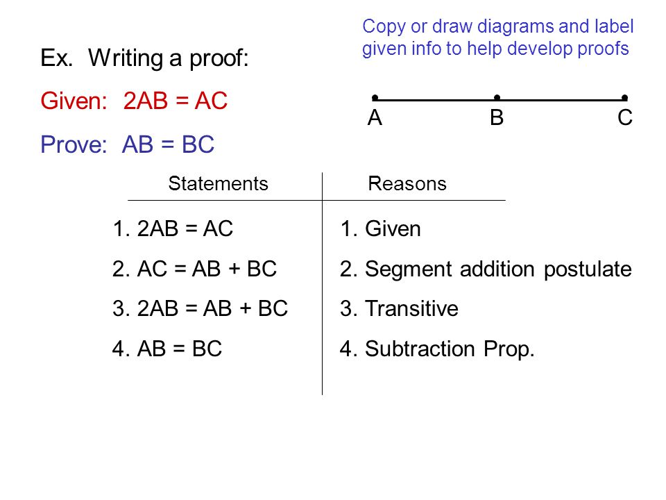 2 5 Proving Statements About Segments Ppt Video Online Download 2 5 Proving Statements About Segments Ppt Video Online Download