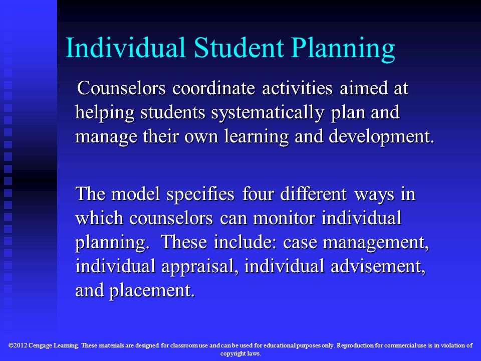 Individual Student Planning