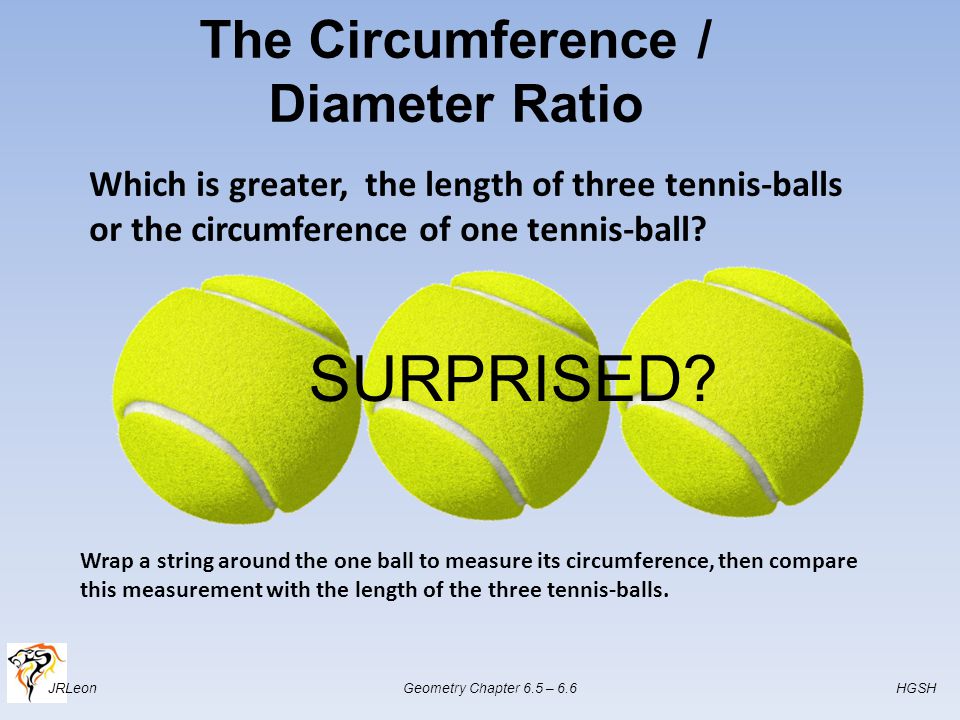 The Circumference / Diameter Ratio - ppt video online download