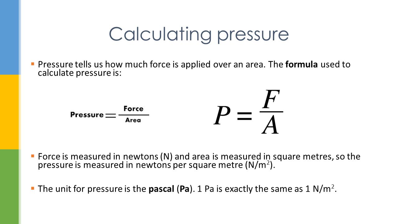 Calculating pressure Aseel Samaro. - ppt video online download