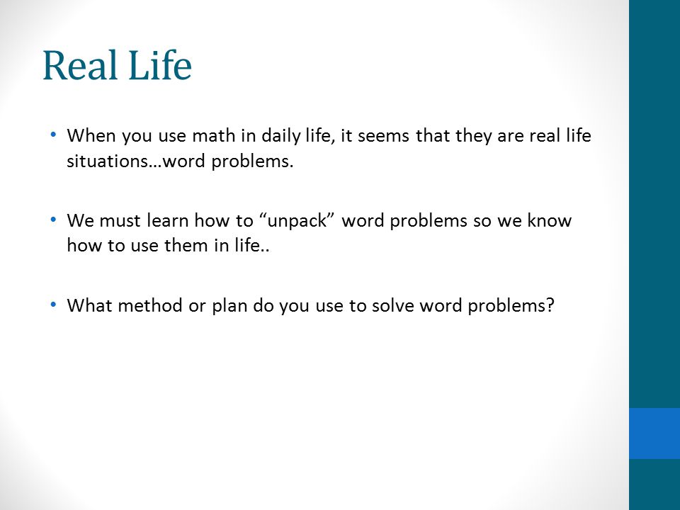 solving word problems ppt download