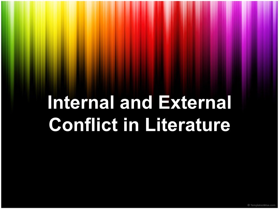 Internal and External Conflict in Literature