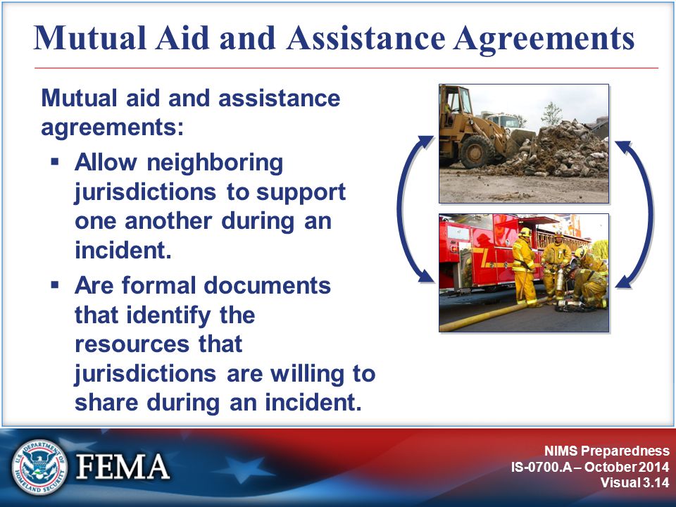 Mutual Aid and Assistance Agreements