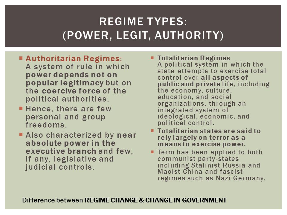 compare power and authority