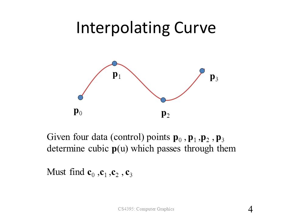 Designing Parametric Cubic Curves Ppt Video Online Download