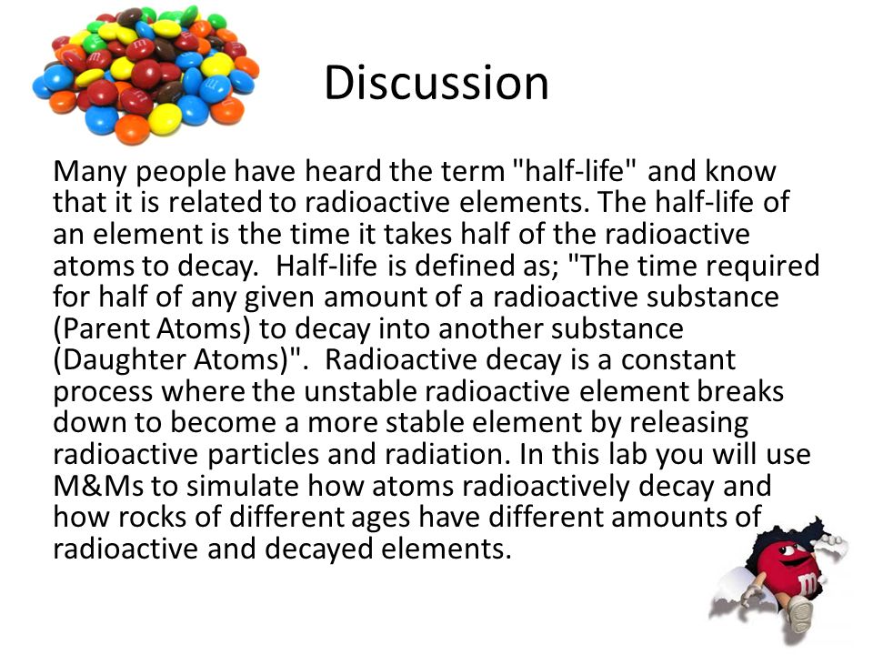 Radioactive dating lab activity