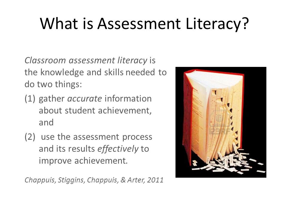 What is Assessment Literacy