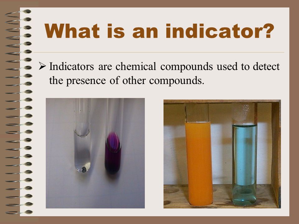 What is an indicator.