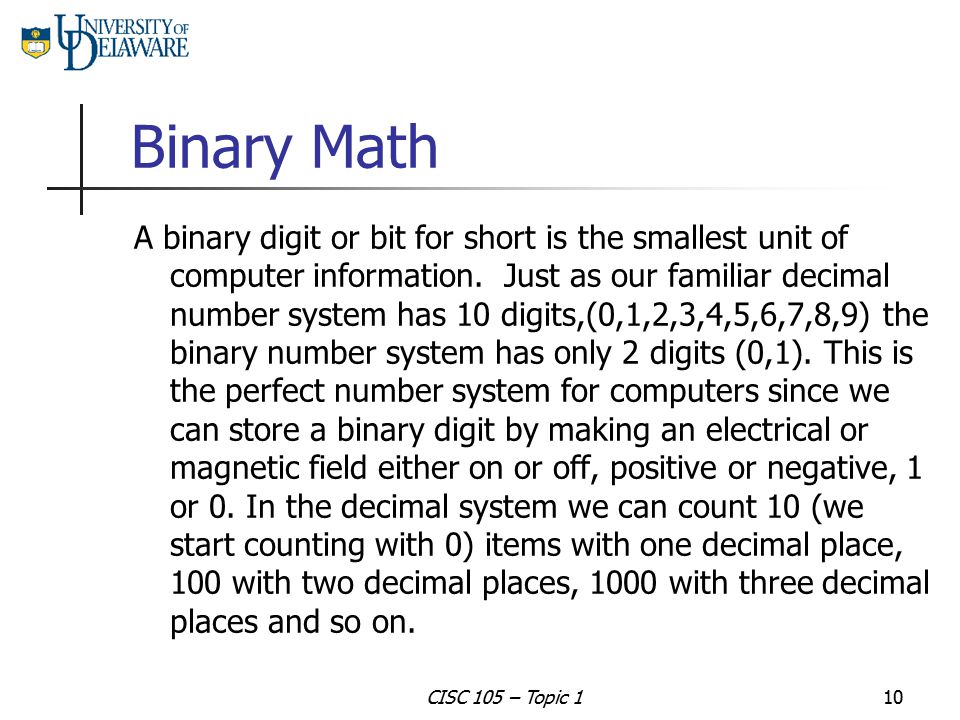 Binary Math