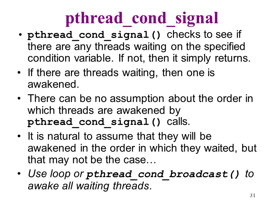 pthread_cond_signal