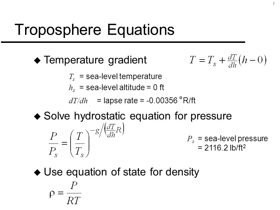 The Atmosphere Calculating atmospheric properties - ppt video online  download