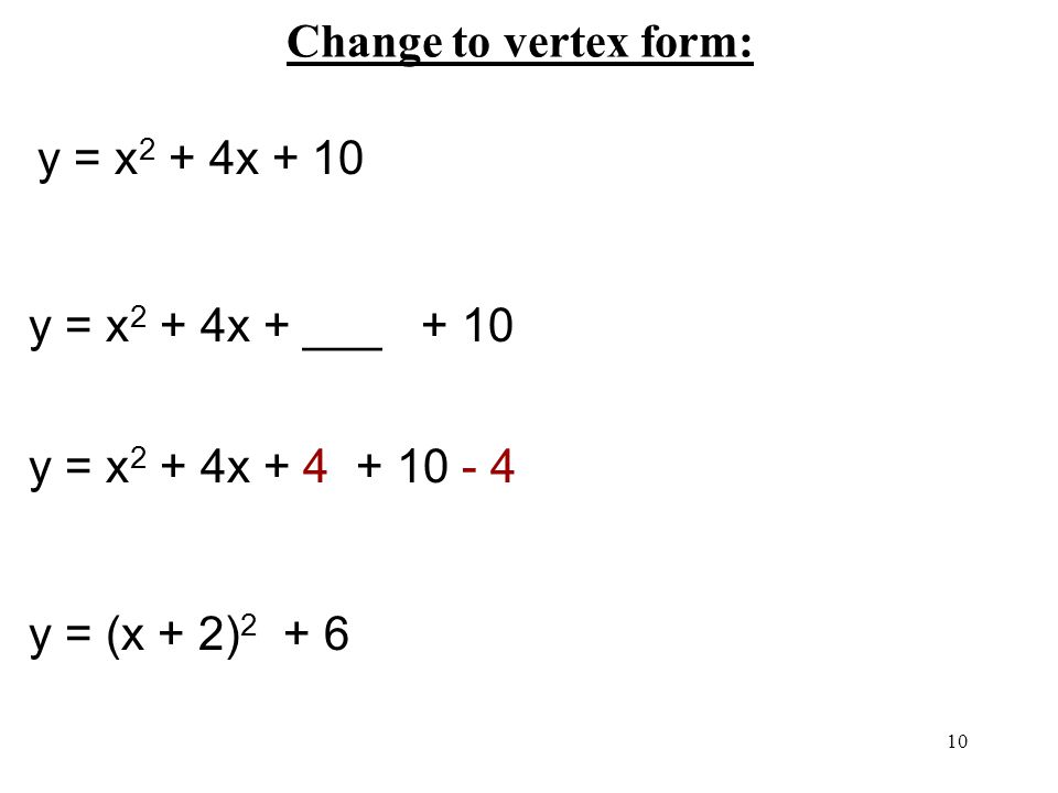 Completing The Square Ppt Video Online Download