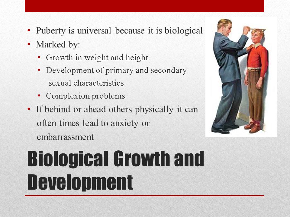 Biological Growth and Development