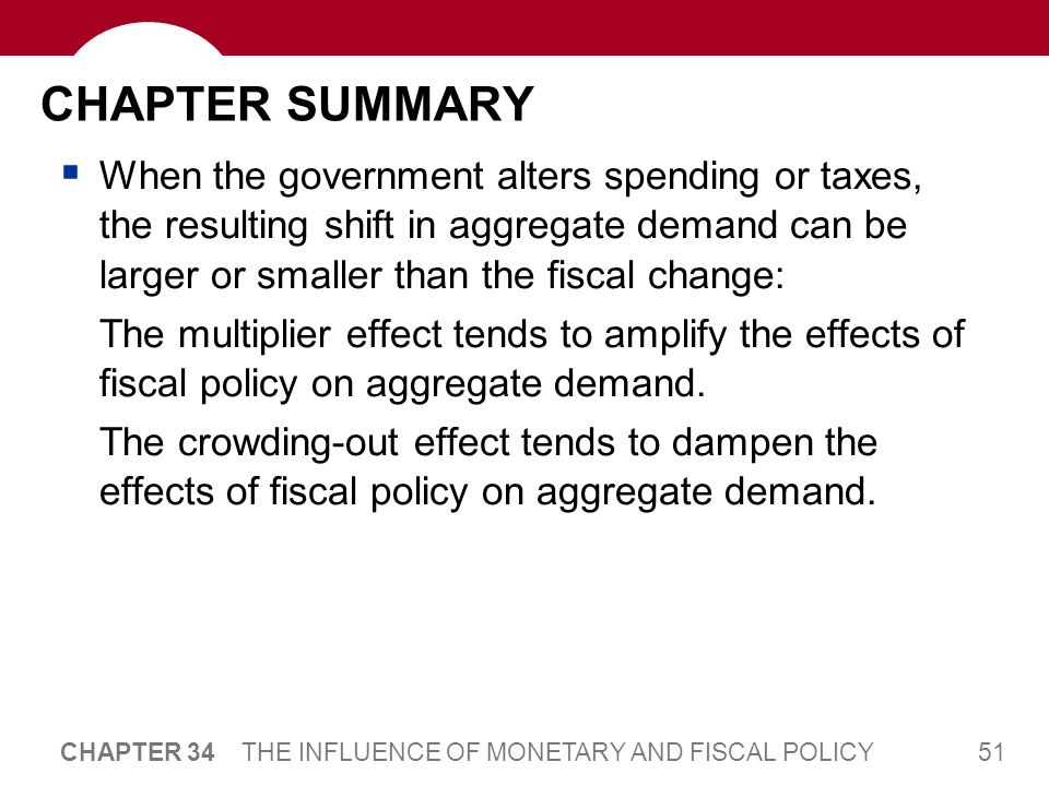 CHAPTER SUMMARY Economists disagree about how actively policymakers should try to stabilize the economy.