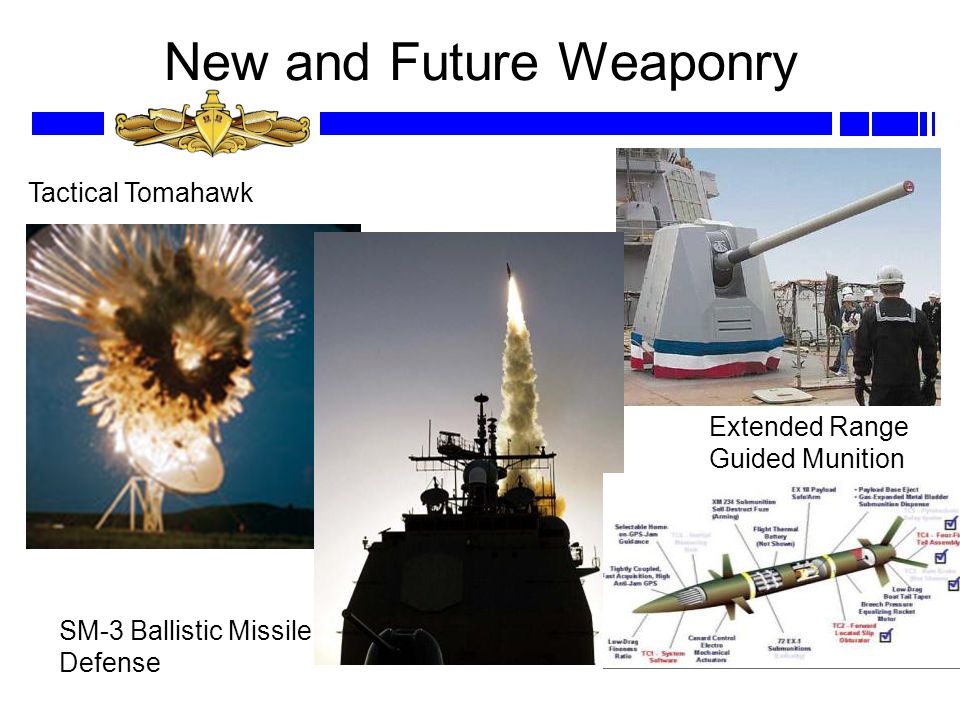 New and Future Weaponry