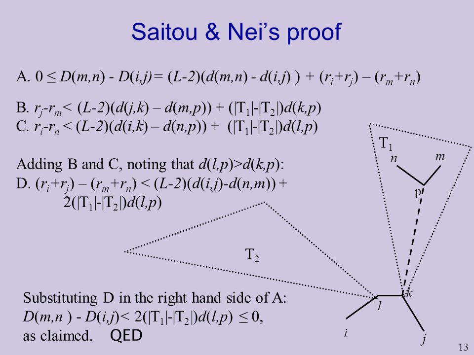 Phylogenetic Trees Lecture 2 Ppt Download