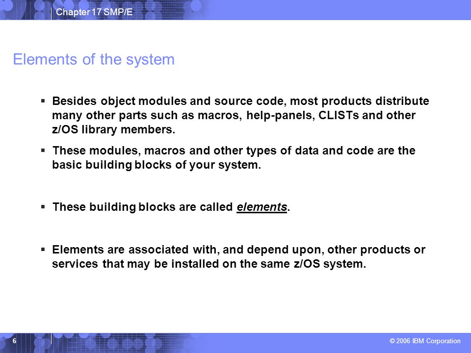 Chapter 17 Using Smp E In This Lecture We Ll Discuss The Process For Installing And Updating The Software In A Z Os System Smp E Is The Z Os Tool For Ppt Download