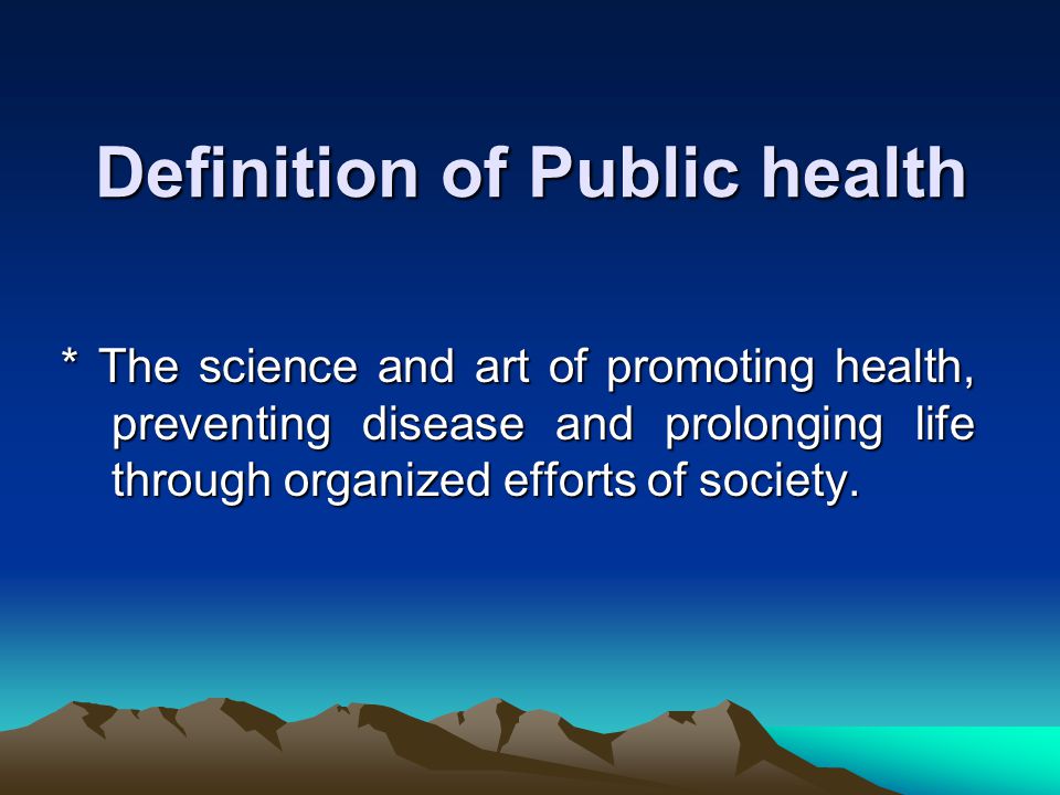 Public definition. Health Definition.