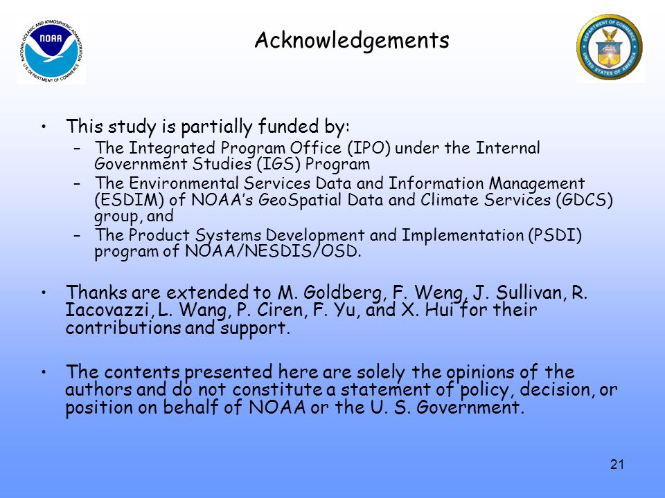 Acknowledgements This study is partially funded by: