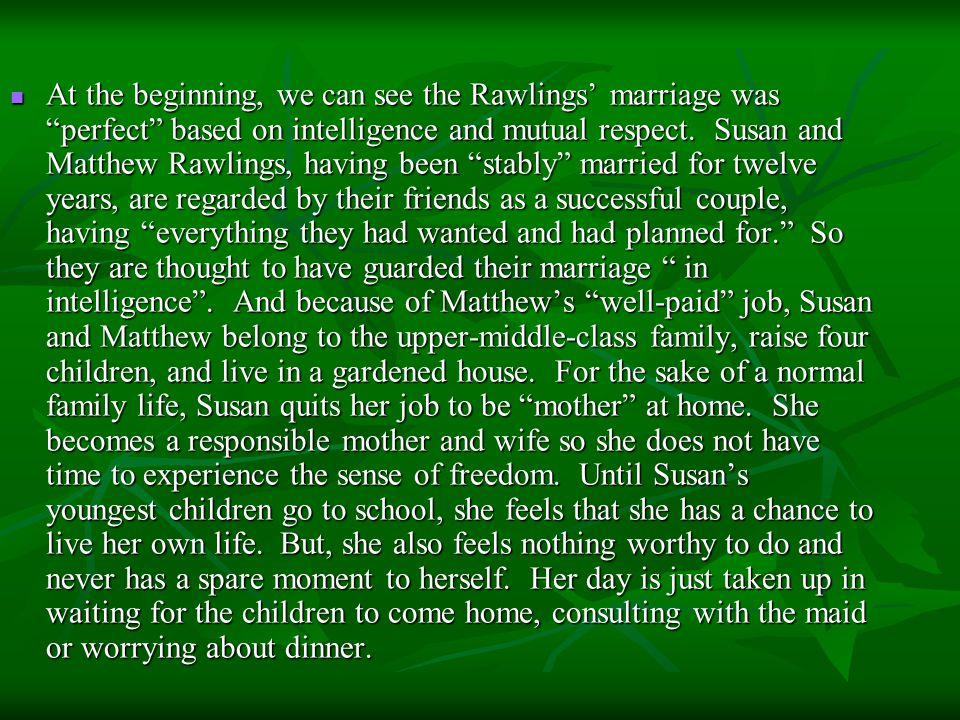 Doris Lessing To Room Nineteen Ppt Video Online Download
