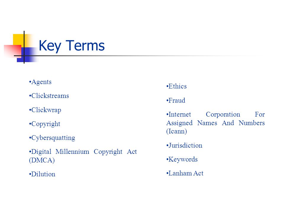 Key Terms Ethics Agents Fraud Clickstreams