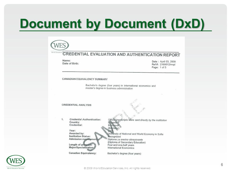 Document by Document (DxD)
