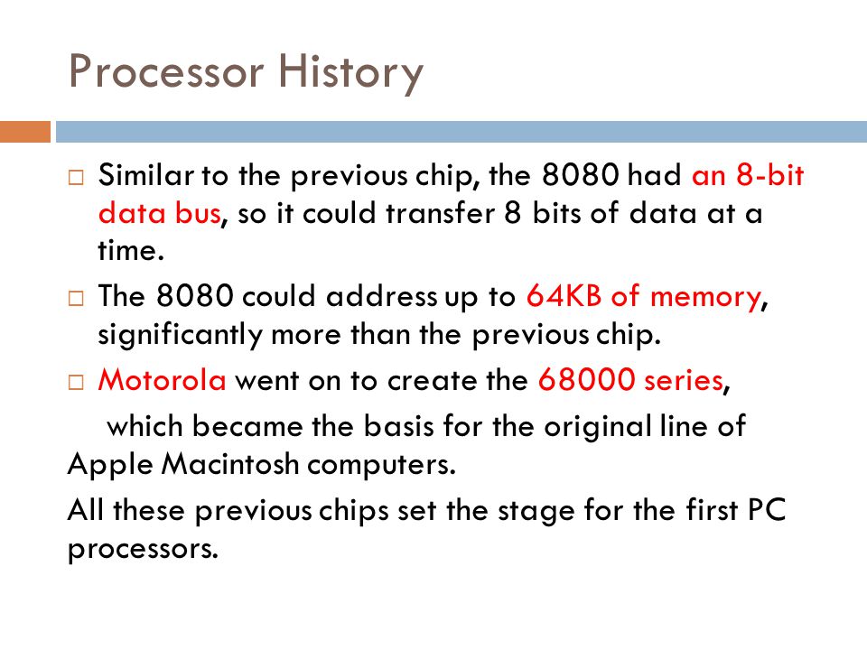 CHAPTER3: Processor Types and Specifications PART1 - ppt video online  download
