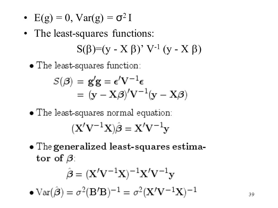 Chapter 5 Transformations And Weighting To Correct Model Inadequacies Ppt Video Online Download