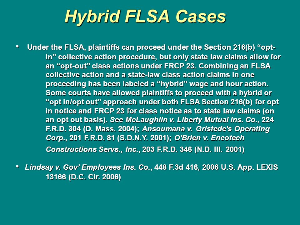 Employment Law Update By Robert B. Fitzpatrick, Esq. - Ppt Download