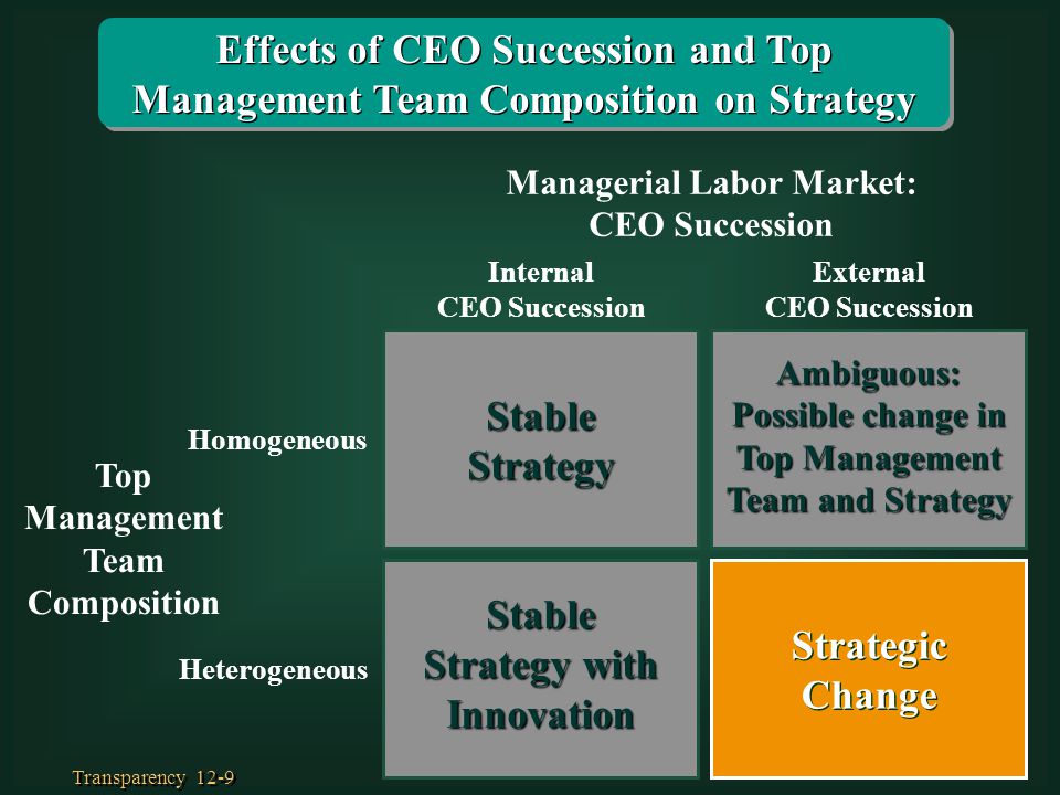 Stable Strategy with Innovation Strategic Change